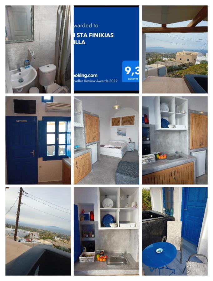 VI Sta Finikias Villa Oía Buitenkant foto