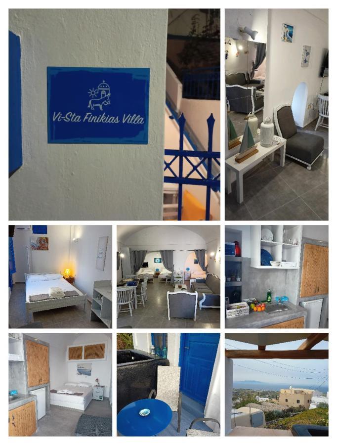 VI Sta Finikias Villa Oía Buitenkant foto
